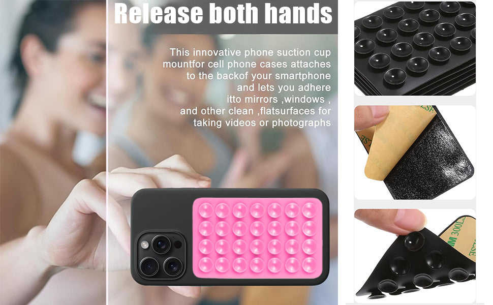 Ventouse en silicone pour téléphone