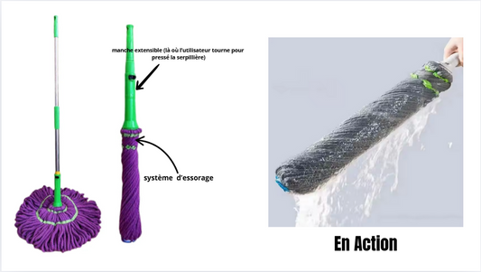 BALAI MAGIC, SERPILLIERE ESSORABLE_livraison gratuite