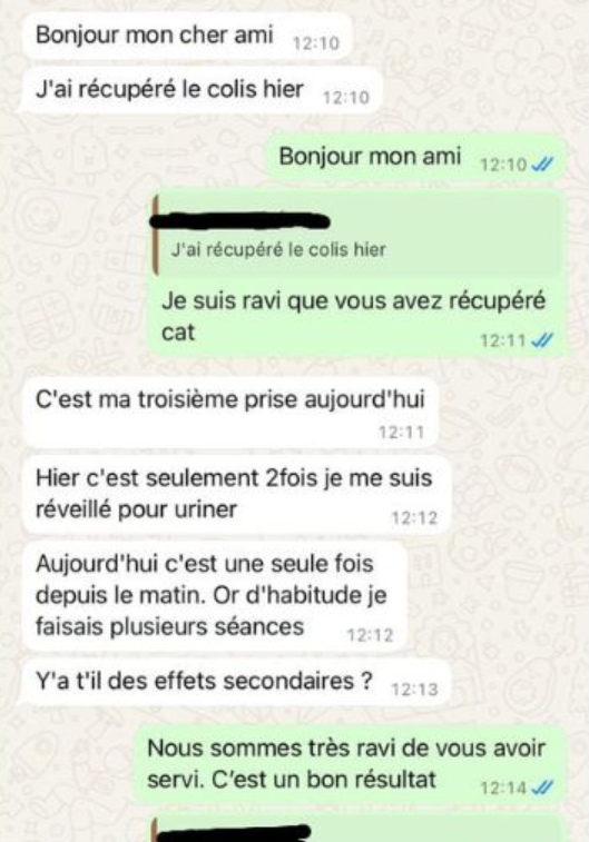 thé prostate à titre curatif et préventif