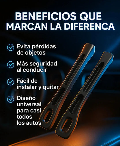 Kit x2. Relleno de espacio para asiento de carro | Flexible y Duradero