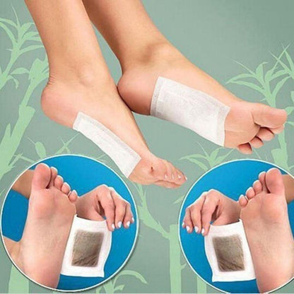 Patchs Détox Pour Les Pieds: Lots De 10, A Base De Plantes Naturelle, Efficace Pour 5 Jours, Améliore Le Sommeil, Soulage La Fatique Des Pieds