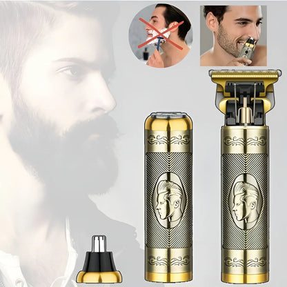 Barbera 3 en 1: Rasura y Corta + Cabezal Nasal 🎁GRATIS🎁