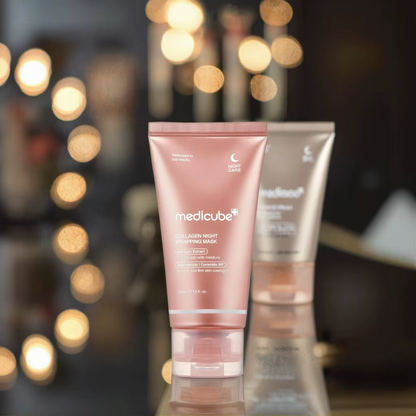 Masque de Visage en collagène. Lisse, hydrate et raffermit le visage.