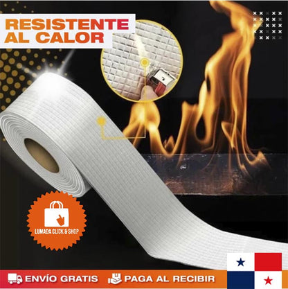🚨OFERTA 2x1🚨: Tape Impermeabilizante - Resistente al Calor🔥 y al Agua💧