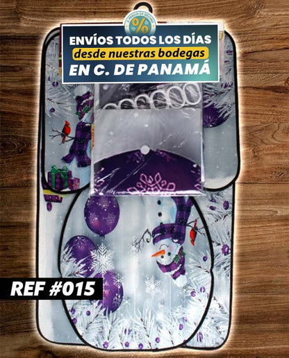 Set Navideño🎄 para Baño | 4 piezas