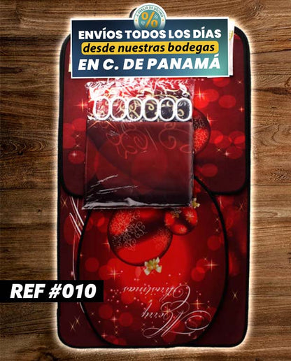 Set Navideño🎄 para Baño | 4 piezas