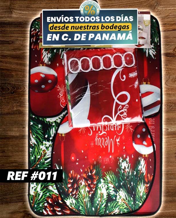 Set Navideño🎄 para Baño | 4 piezas