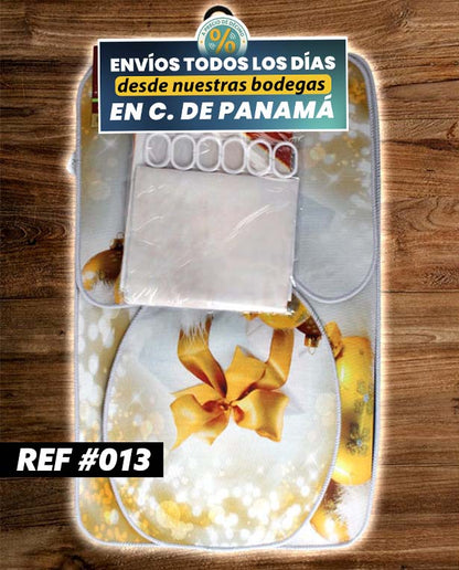 Set Navideño🎄 para Baño | 4 piezas