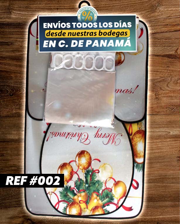 Set Navideño🎄 para Baño | 4 piezas