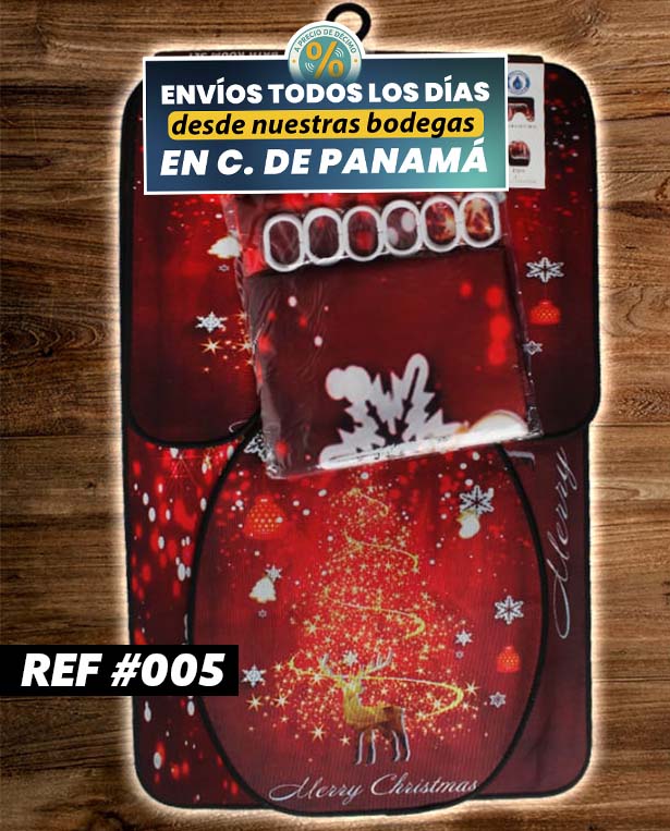 Set Navideño🎄 para Baño | 4 piezas