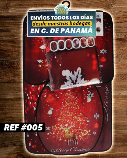 Set Navideño🎄 para Baño | 4 piezas