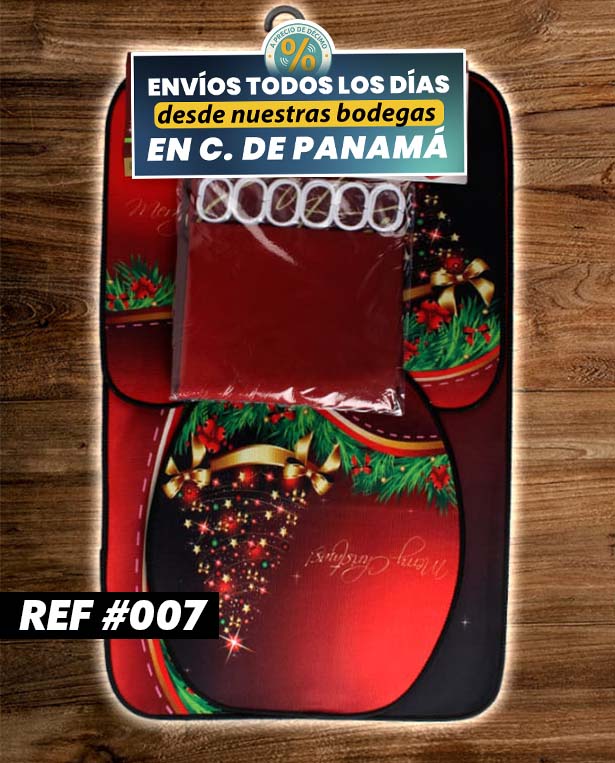 Set Navideño🎄 para Baño | 4 piezas