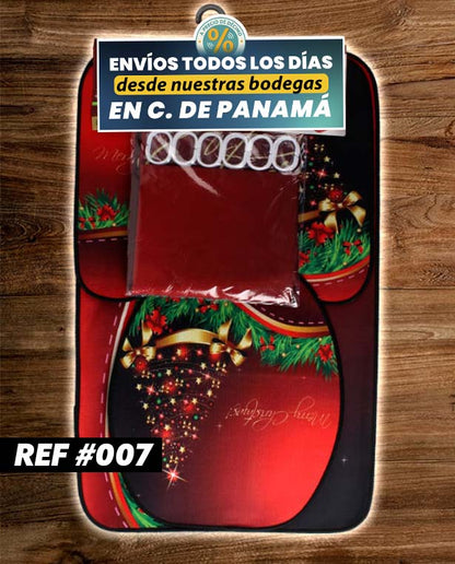 Set Navideño🎄 para Baño | 4 piezas