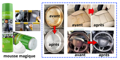 La Mousse Magique Qui Fait Tout le Sale Boulot à Votre Place !