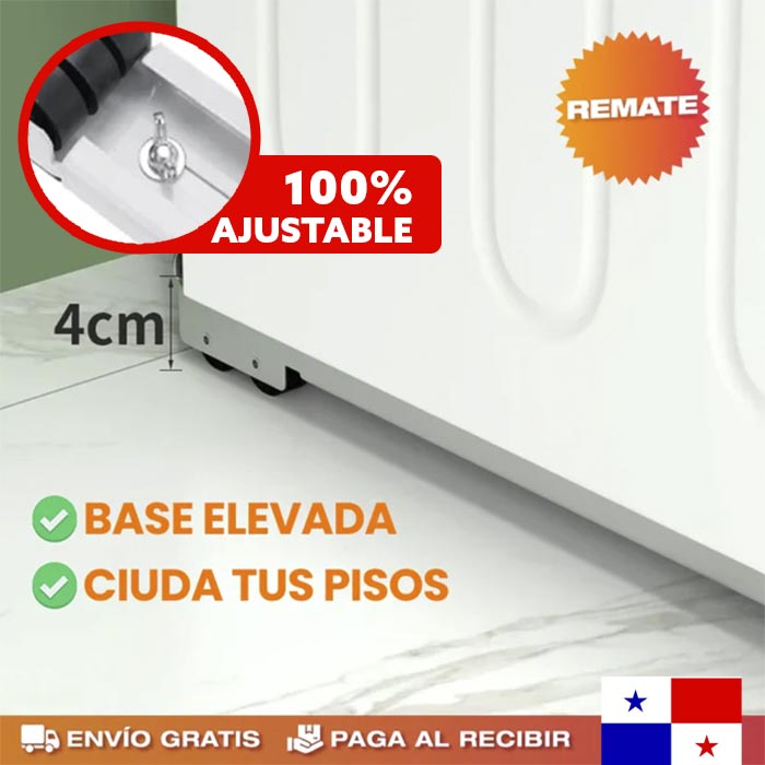 Base Extensible con Ruedas Para Electrodomésticos