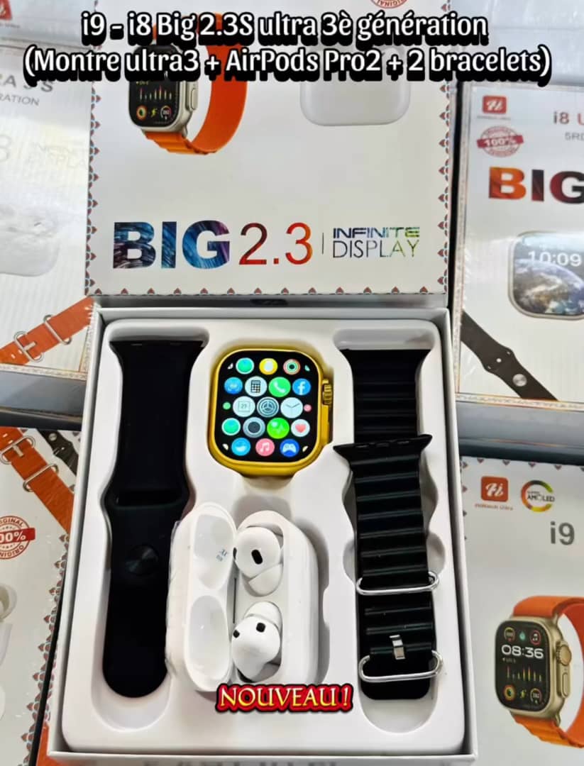 🟡 ULTRA 3 BIG 2.3s – Le Pack Connecté Ultime