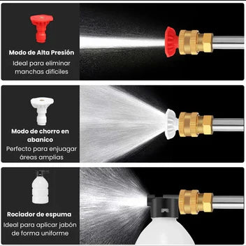 Hidro lavadora Portátil | Alta Presión | Maletín y Guía Digital de REGALO🎁