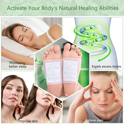 Patch Détox Kinoki® | Boîte de 10 patchs purifiants