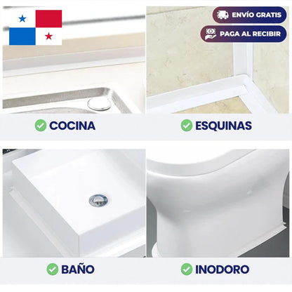 🚨OFERTA 2x1🚨: Tape de Calafateo Anti-Moho | Protege y Embellece tu Hogar