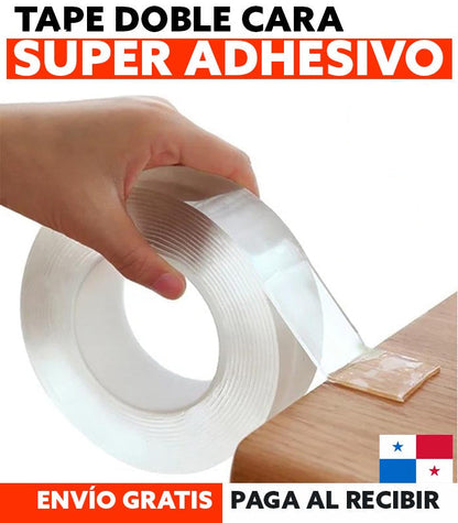 🚨OFERTA 3x2🚨: Tape Adhesivo Doble Contacto | Transparente