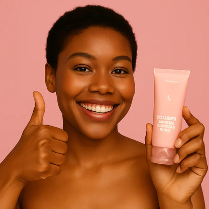 Masque de Visage en collagène. Lisse, hydrate et raffermit le visage.