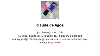 Ventouse en silicone pour téléphone